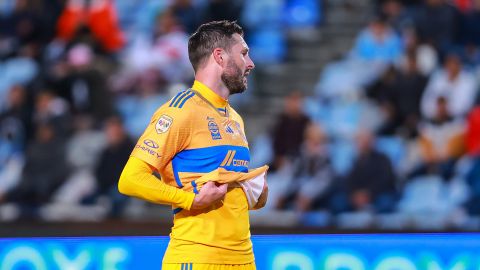 André-Pierre Gignac fue al autor del gol a favor de los Tigres.