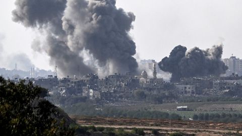 Bombardeos en Gaza