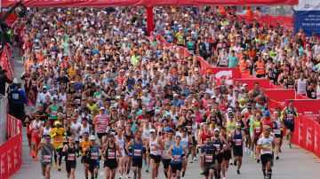 El Maratón de Chicago, que se corrió el pasado domingo, contó con una participación de unos 50 mil corredores.