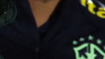 Neymar Jr. tuvo que ser sustituido del partido con Uruguay.