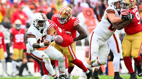 Los Browns derrotaron 19-17 a San Francisco 49ers.