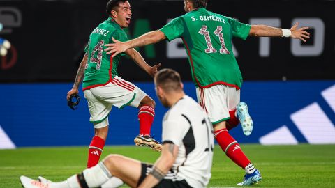 Ercik Sánchez fue el encargado del segundo gol de México ante Alemania.