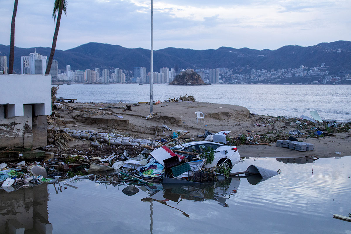 México ajusta a 45 los fallecidos en Acapulco tras el paso del huracán Otis