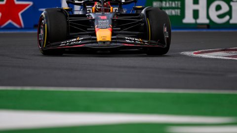 Max Verstappen fue el mejor durante las primeras sesiones de entrenamiento el viernes en Ciudad de México.