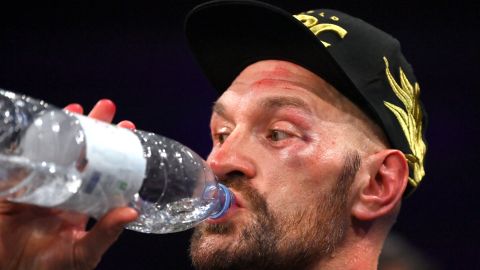 Tyson Fury, boxeador británico.