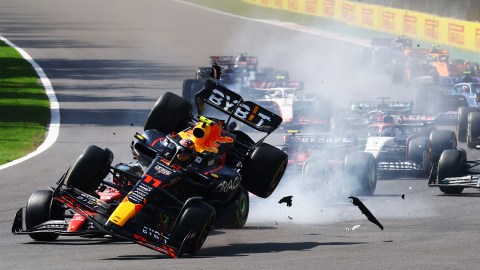 Checo Pérez no tuvo oportunidad de ganar la carrera,