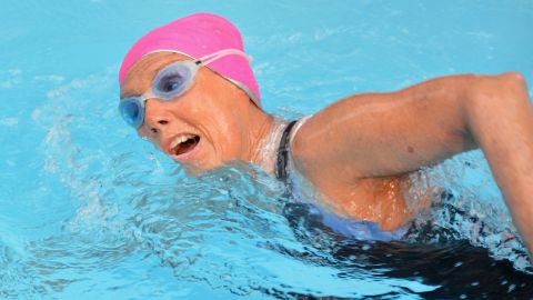 Diana Nyad nadó 177 kilómetros.