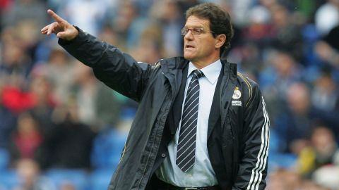 Fabio Capello estuvo al frente del Real Madrid en la temporada 2006-2007 en su segunda etapa en el club blanco.