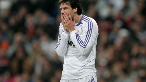 Ruud Van Nistelrooy estuvo en el Real Madrid entre las temporadas 2006 y 2009.