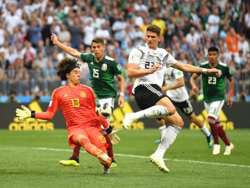 México venció a Alemania 1-0 en el Mundial de Rusia 2018.