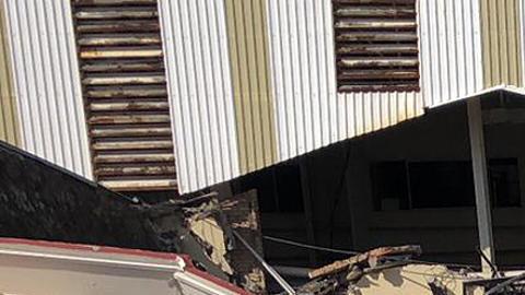 Colapsa una iglesia Tamaulipas