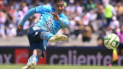 Erick 'Chiquito' Sánchez con Tuzos de Pachuca de la Liga MX.