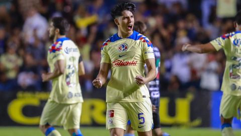 Kevin Álvarez, jugador de las Águilas del América.