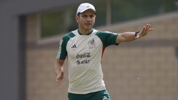 Jaime Lozano en rol de entrenador de la selección de México.