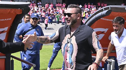 El Turco usó la camiseta en el duelo ante Rayados de Monterrey.