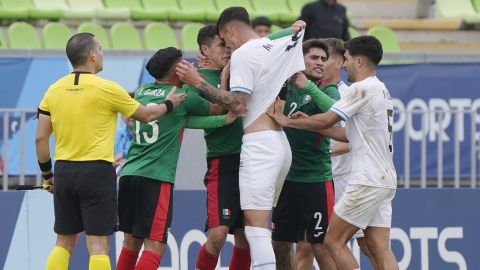 México eliminó a Uruguay con su victoria.