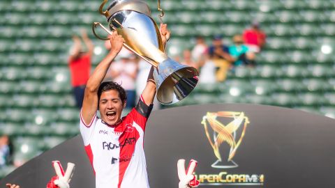 "Matigol" ganó la Supercopa MX con Necaxa en el 2017.