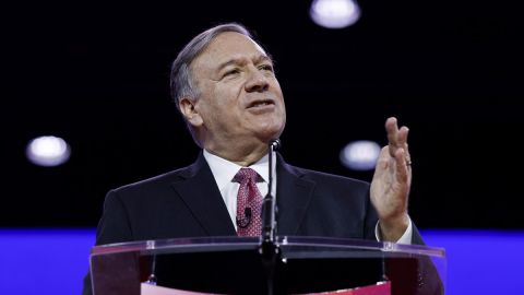 Mike Pompeo, exsecretario de Estado