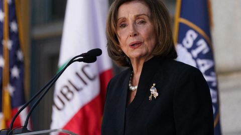 Nancy Pelosi, expresidenta de la Cámara de Representantes