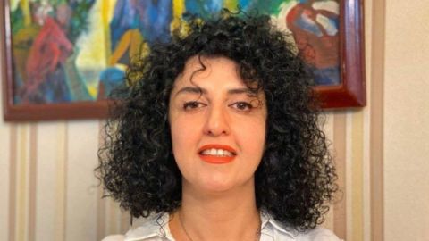 Narges Mohammadi es vicepresidenta del Centro de Defensores de Derechos Humanos en Irán.