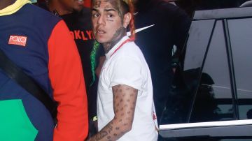 Tekashi 6ix9ine en un concierto en Nueva York en 2018.