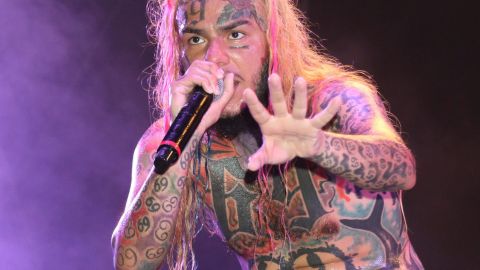 Tekashi 6ix9ine en el Trillerfest en Miami.