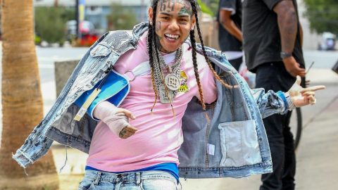 Tekashi 6ix9ine en Inglewood.