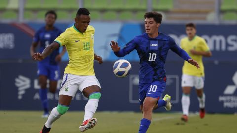 Brasil derotó 1-0 a EStados Unidos.