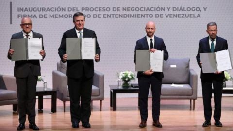 Las negociaciones, iniciadas en México hace dos años, contaron con la mediación de Noruega.