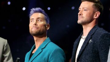 Lance Bass y Justin Timberlake