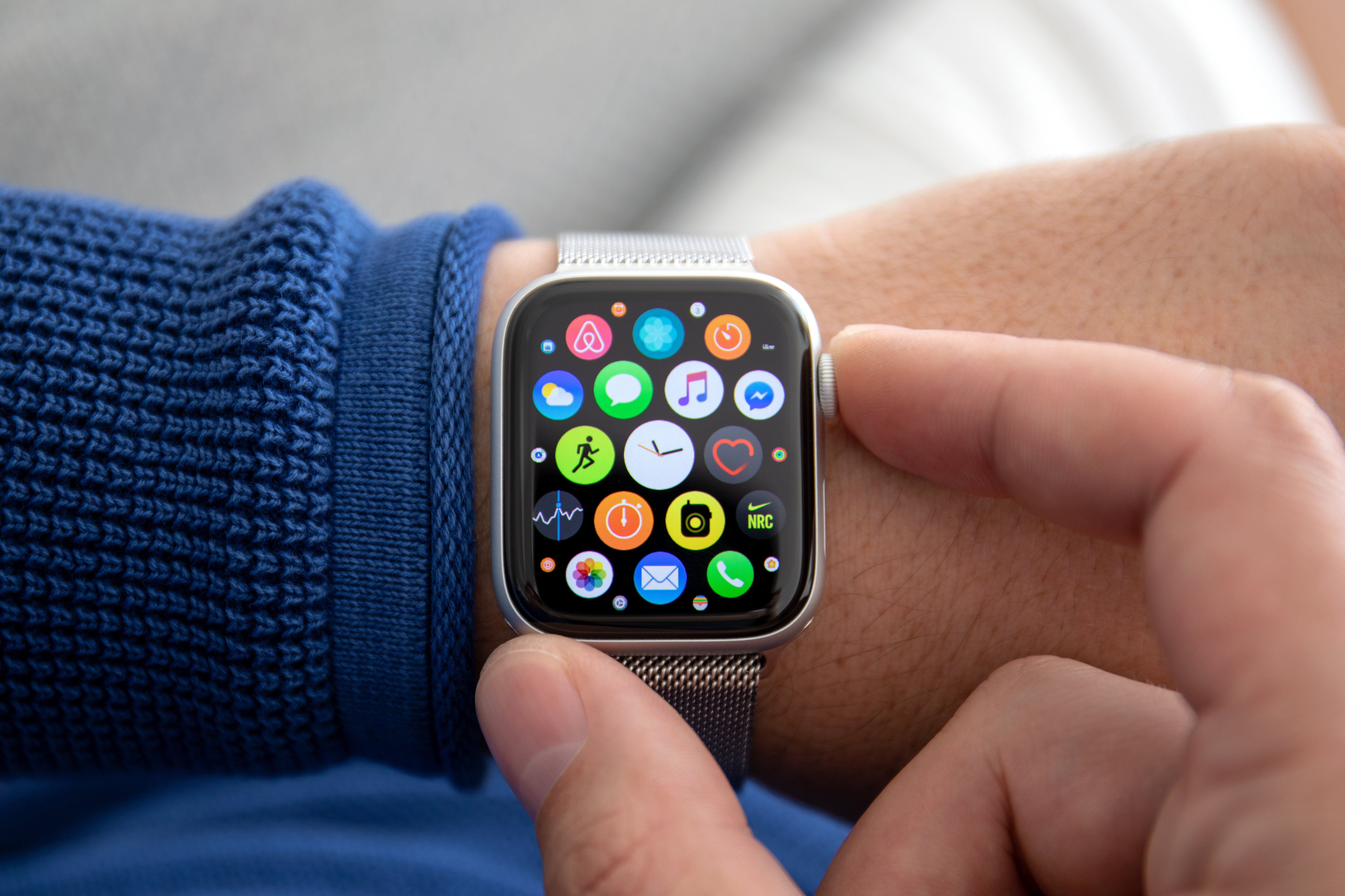 Como apagar discount el iwatch 5