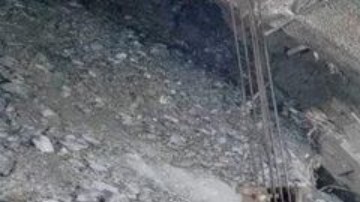 Una parte del túnel se derrumbó el domingo 12 de noviembre por la mañana.
