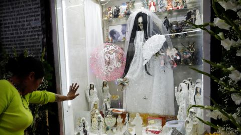 Altar a la Santa Muerte