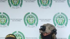 Arresto de criminales en Colombia