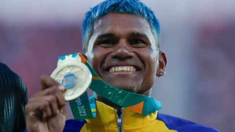 José Antonio Maita logró la medalla de oro en los 800 metros masculinos.