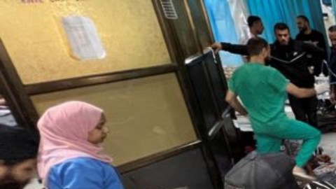 Imagen tomada dentro del hospital el 16 de noviembre.