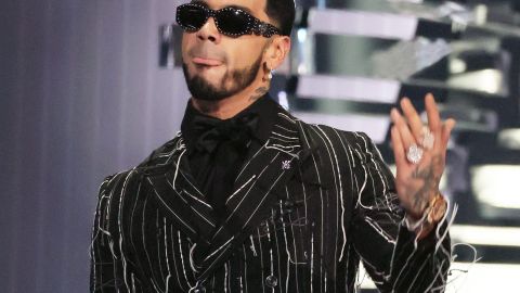 Anuel AA en los MTV VMAs 2023.