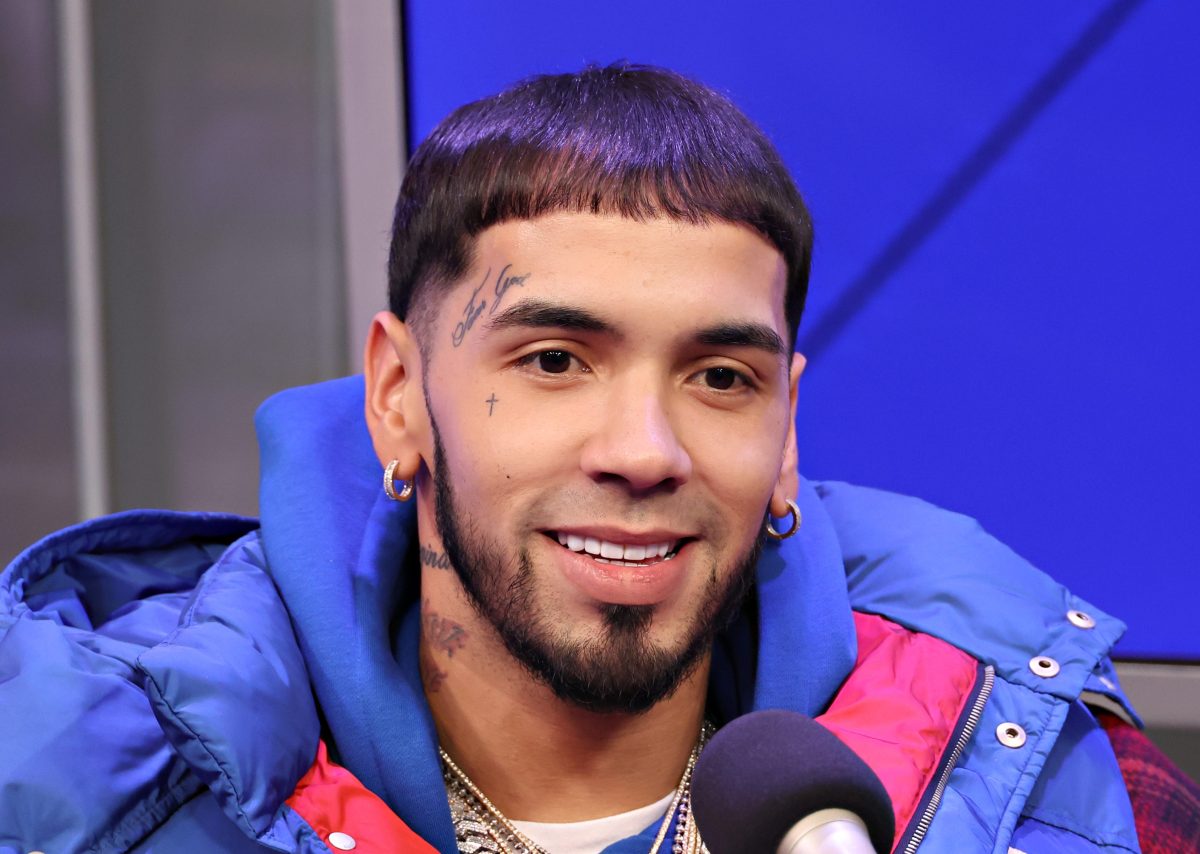 Anuel AA, urban genre singer.