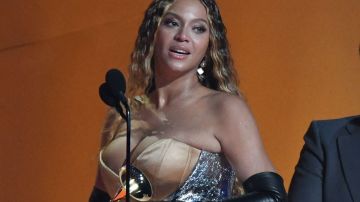 Beyoncé en el Grammy.