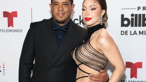 Carlos Eury Matos y La Materialista en los Premios Billboard a la Música Latina.