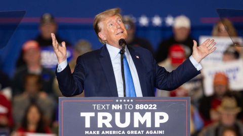 Donald Trump, aspirante a la candidatura republicana
