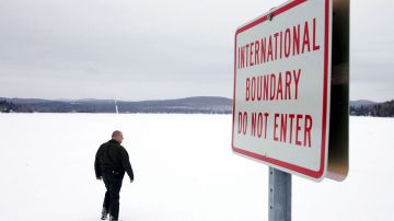 Frontera limítrofe con Canadá