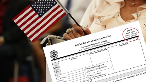 Las visas H-2A y H-2B se solicitan con el Formulario I-129.