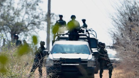 Miembros del Ejército mexicano