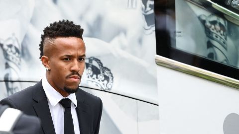 Eder Militao, central brasileño del Real Madrid.