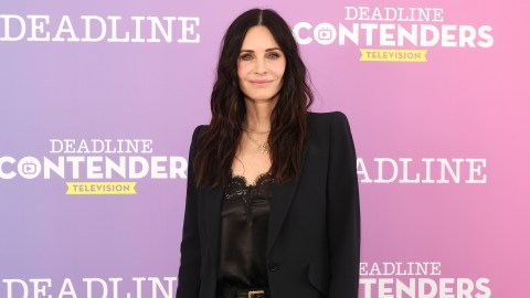 Courtney Cox fue vista en Malibu, California, saliendo a cenar.
