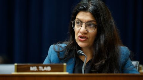 La representante Rashida Tlaib.