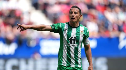 Andrés Guardado, capitán del Real Betis.