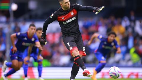 Tiago Volpi suma 10 goles en el club Depotivo Toluca.