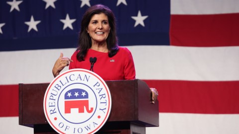 La candidata republicana Nikki Haley aspira a ser elegida presidenta de Estados Unidos en las próximas elecciones.